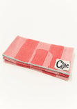 Knitted Inverse Throw | Candy Cane
