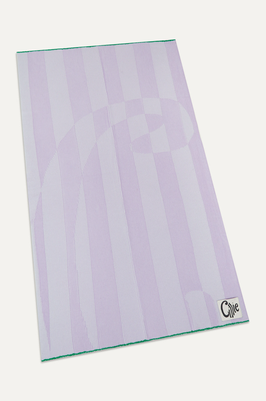 Knitted Inverse Throw | Cabbage