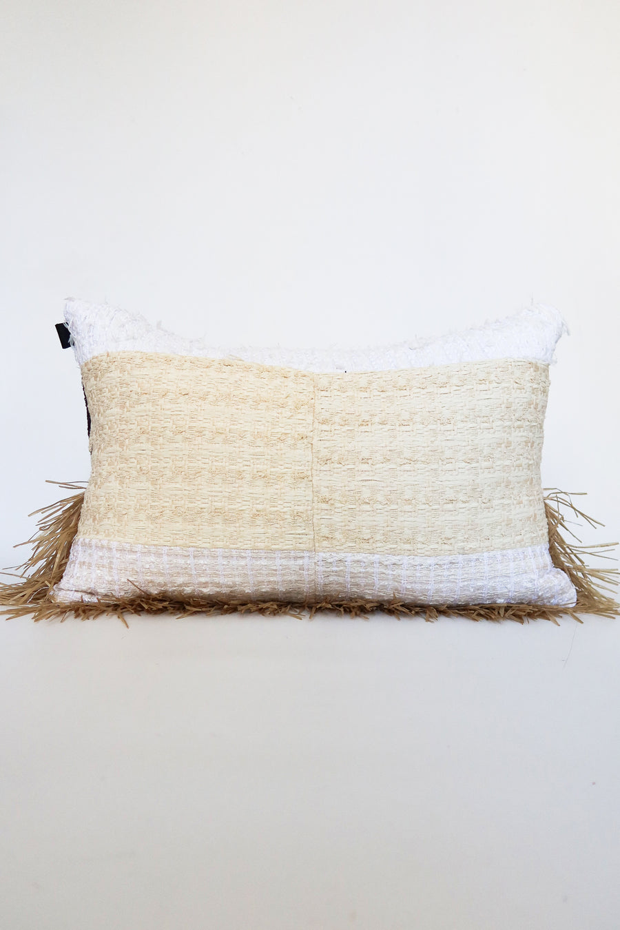Designer cushion, one of one in repurposed French and Italian textiles, Clutch Cushion No. 5 by Cillie