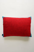 Designer cushion, one of one in repurposed French and Italian textiles, Clutch Cushion No. 4 by Cillie