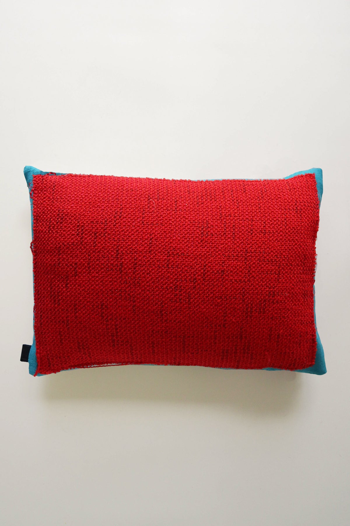 Designer cushion, one of one in repurposed French and Italian textiles, Clutch Cushion No. 4 by Cillie